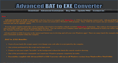Desktop Screenshot of battoexeconverter.com